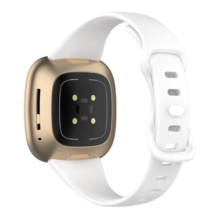 Fitbit versa white rose gold clearance