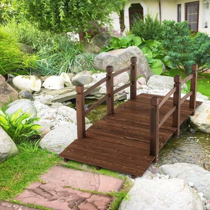 Pont De Jardin En Bois Grand Modele