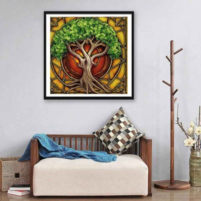 Tableau Art Diamant 5D Fini - Décoration Maison Ou Cadeau Créatif, Neuf