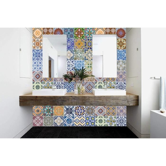 INDIGOS UG Autocollants Pour Carrelage De Salle De Bains Et Cuisine