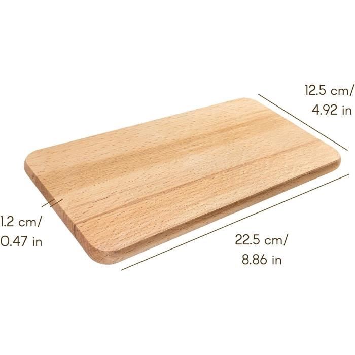Planche a découper loupe de peuplier - Arts de la table