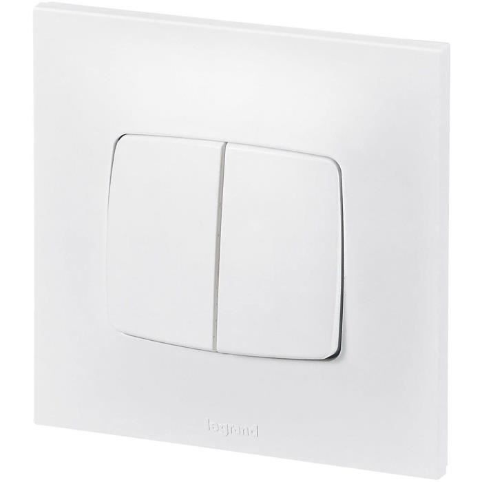 LEGRAND DOUBLE poussoir neptune 80607 ou 806 07 EUR 12,90 - PicClick FR