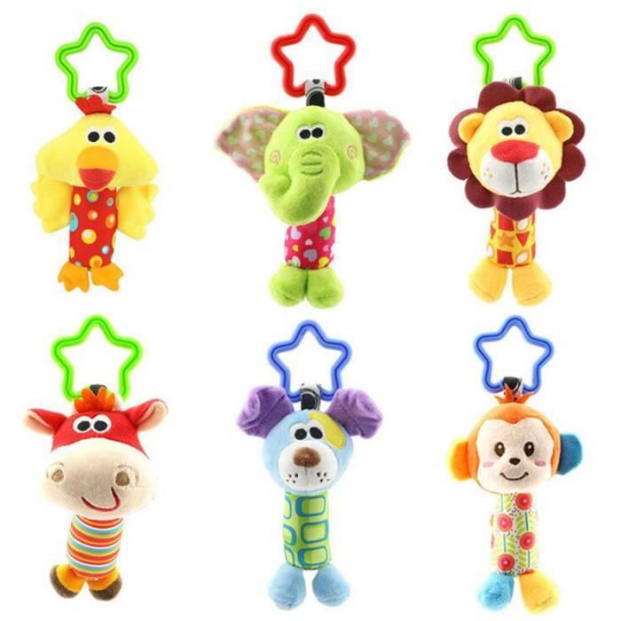 JOUETS HOCHET SUSPENDUS Mignons Jouet Hochet Suspendu En Peluche De