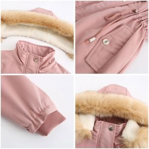 Doudoune Femme D'hiver Mi-longue - Parka Matelassée Chaude, Capuche, Poches Zippées, Couleurs Unies
