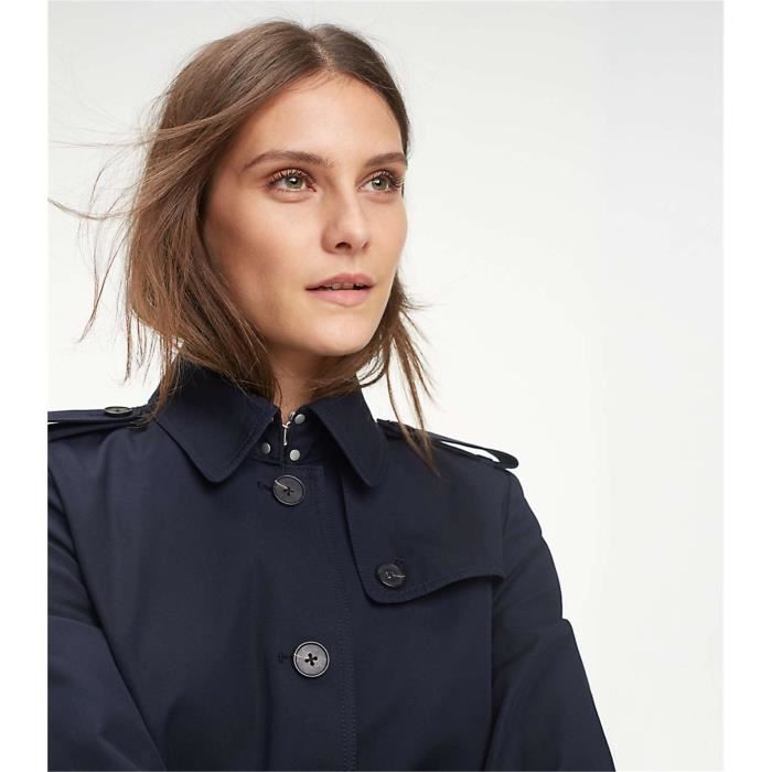 BLOUSON TOMMY HILFIGER WW0WW24966 HERITAGE SINGLE BREA VESTES ET S Femme MIDNIGHT