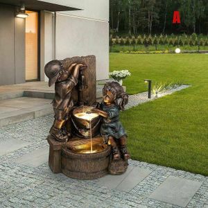 Statue De Vieil Homme En Résine Pour Jardin - Art Mural Extérieur Fantaisiste, 16x10.5x8 Cm, Décoration De Visage D'arbre