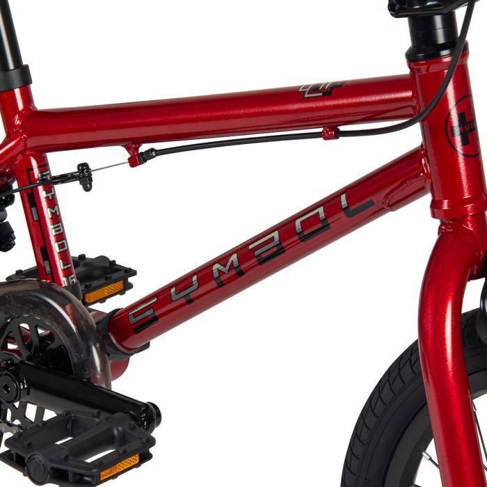 Vélo BMX Freestyle Symbol, 16 pouces, Rouge Bonbon - Cdiscount Sport