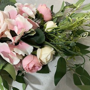 Lot De 2 Pinces à Rideaux Décoratives En Forme De Fleurs Artificielles - Pince à Ressort Forte