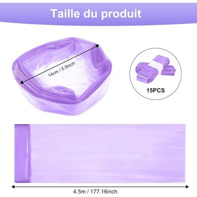 Film 7 Couches Couches Lot 12 Recharges Poubelle Couches - 4.5m Anti-Odeurs Compatible Multi-Marques Recharge Poubelle A Couche