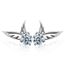 Boucles doreilles Ailes dange en Argent Sterling 925 Bijoux Ailes pour Femmes Filles