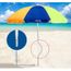 Parasol De Plage 180 Cm Coton Peche Girafacile Dioniso Couleurmulticolore Gfcot