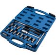 17 PCS Diesel Injector Cleaner Clean Carbon Remover Cutter Garage Tool Set-0