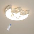 Plafonnier,Plafonnier LED Dimmable 33W,Luminaire lustre  pour Salon Chambre d'Enfant-0