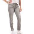 Jean Slim Gris Femme Pepe jeans Katha-0