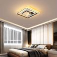 Led Plafonnier Carre Blanc Noir Luminaire Bureau Salon Lampe De Plafond Chambre A Coucher Cuisine Eclairage Salle A Manger Achat Vente Led Plafonnier Carre Blanc Cdiscount