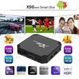 X96 mini TV Box 4K Lecteur Multimédia Android 7.1.2 HD 2G + 16G Lecteur-0