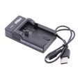 vhbw Chargeur USB de batterie compatible avec Kodak EasyShare Z8612 IS, ZX1 HD Camcorder batterie appareil photo digital, DSLR,-0