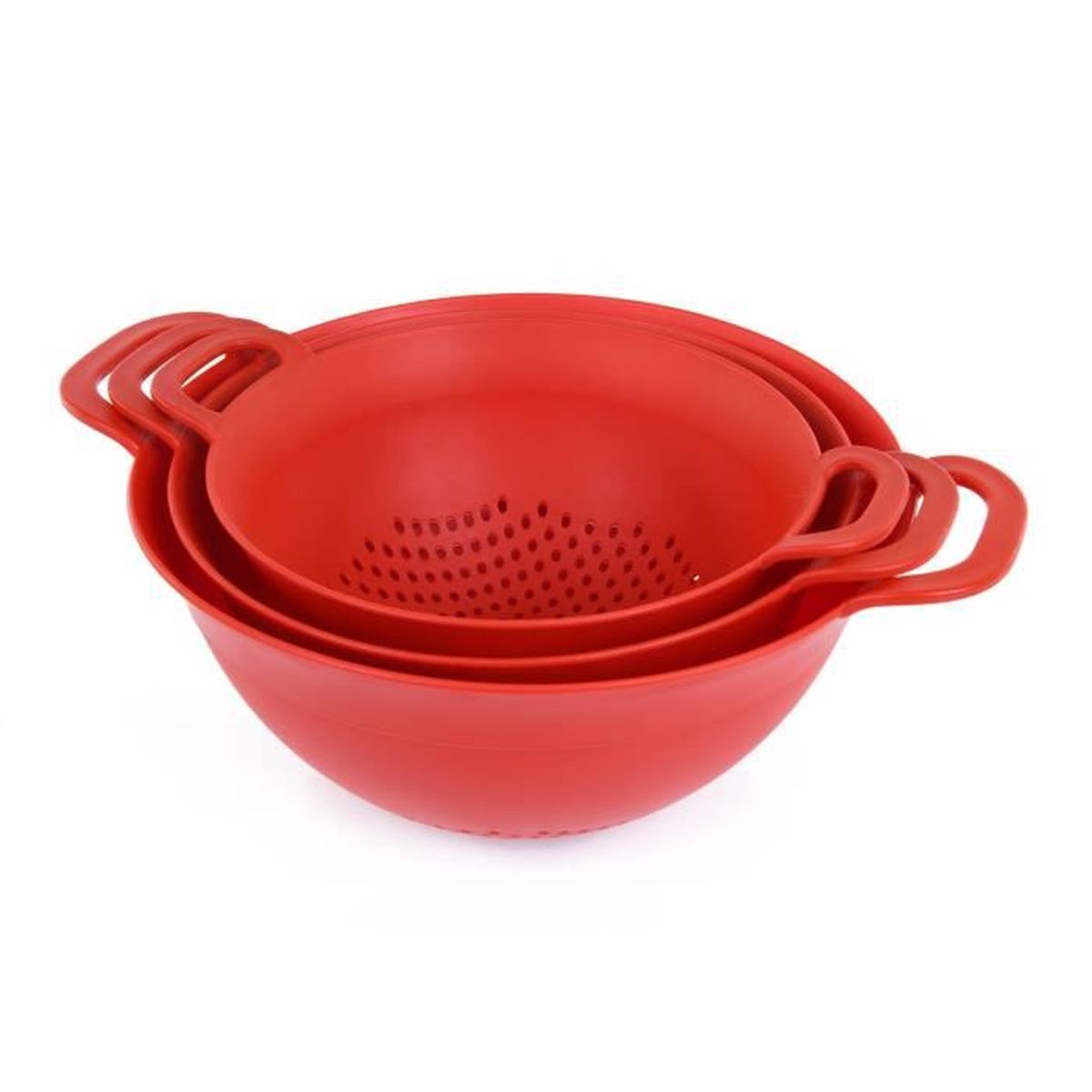 Passoire en plastique Rouge Cdiscount Maison