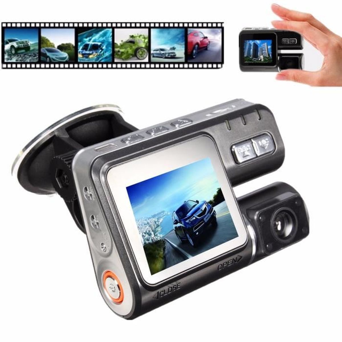 Lcd Voiture Dvr Video Camera Embarquee Enregistreur G Sensor