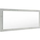 Vladon LIMA Miroir mural - Aspect béton oxyde - 139 cm