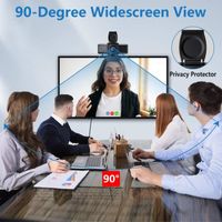 Limink Webcam 1080p avec Microphone Full HD stéréo
