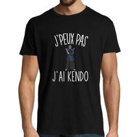Kendo | Désolé Je peux pas | Tt-shirt Homme Collection Sport Humour pour tous les Sportifs Passion xxxl