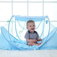 Support pliant de moustiquaire pour bébé avec couvercle de moustiquaire pour enfants d'installation gratuite