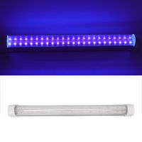 WON - Lumière noire UV LED Lumière noire LED UV 48 perles LED 9,6 W sortie stable sûre 385 à 400 nm lumière LED noire pour UV,85‑260