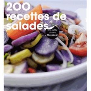 LIVRE CUISINE ENTRÉES 200 recettes de salades