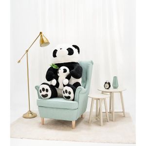 Chouka le panda 80cm - made in france - peluche géante française