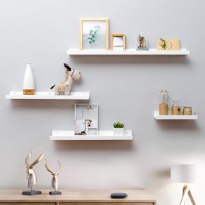 etagere murale blanc soldes cdiscount maison