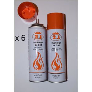 Chalumeau Cuisine + Recharge Gaz 18ml - Briquet Jetflame Aléatoire