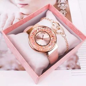 MONTRE RMEGA Coffret Cadeau Montre Femme + Bracelet Femme