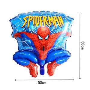Décoration Anniversaire Spiderman,Spiderman Ballons en AluminiumSpiderman  Bannière AnniversaireCapes de Superhéros pour Enfan 1143 - Cdiscount Maison
