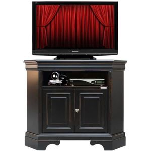 meuble tv imitation merisier cdiscount