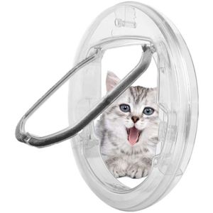 Chatiere Pour Moustiquaire De Porte Ou Baie Vitree Avec Verrouillage Par Loquet Cdiscount Animalerie