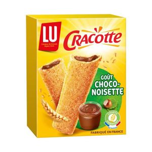 BISCOTTES LOT DE 4 - LU - Cracotte Biscottes fourrées Choco 