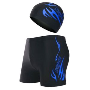 SHORT Short de Plage Homme Long Maillot de Bain Homme Box Serrage Réglable  Doublure Etanche Boardshort Homme Bleu foncé Bleu foncé - Cdiscount  Prêt-à-Porter