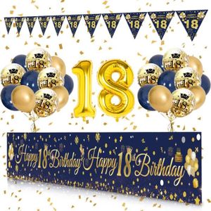 Decoration anniversaire 18 ans real madrid - Cdiscount