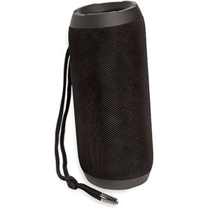 Microphone Dappel Intégré,Black Back To My Hut Enceinte Bluetooth Amovible Haut-Parleur De Montre Bluetooth Mini-Chaîne Portative De Sports De Plein Air 