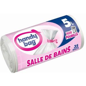 Sac poubelle salle best sale de bain 3l