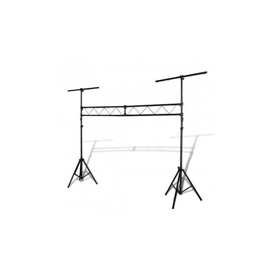 Pro Trépied Éclairage 180 Cm + Bras Girafes 224 Cm – Support Lumière Studio Avec Roulettes Et Contrepoids 4 Kg Pour Softbox Monolight