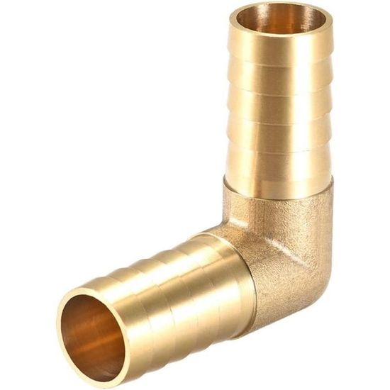 6PCS Raccord Cannelé Tuyau Tube Barbelé, 19mm Barb X G3/4" Mâle