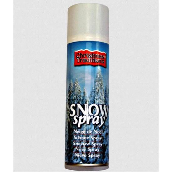 Spray bombe neige 300ml blanc - DECORIS 