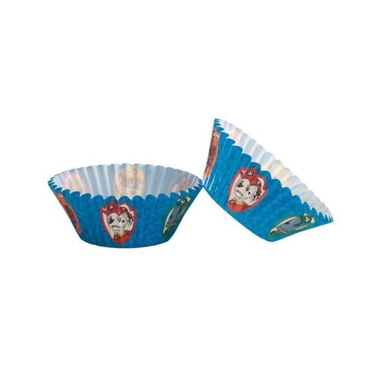 50 Moules A Cupcake Pat Patrouille Paw Patrol Taille Unique Cdiscount Maison