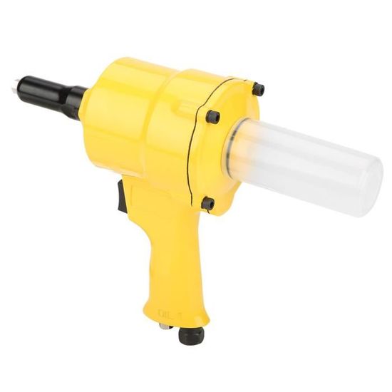 Rivettatrice Pneumatica DEWIN KP-705P, Pistola Per Rivetti Ad Aria Compressa, Per Rivetti 2,4-4,8 Mm, Forza 1850 Kg