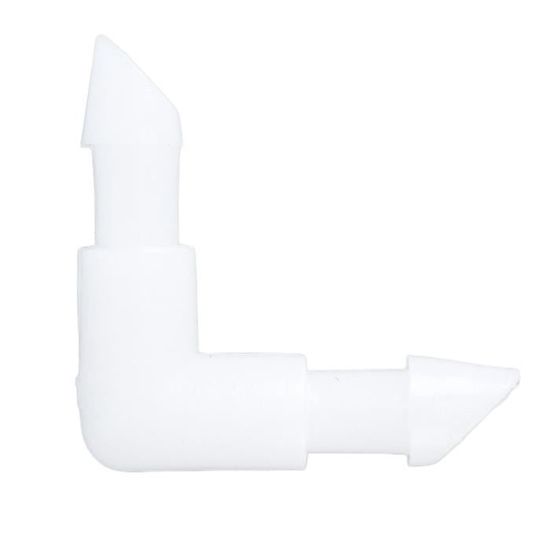 Coude à 90° Tri Clamps Vers Barbe 5/8" - Acier Inoxydable 304, Ferrule 50.5mm - Raccord Tuyauterie Industriel