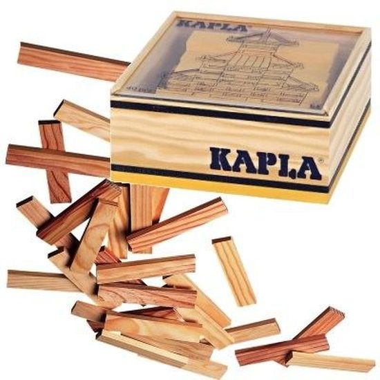 40 planchettes Kapla + livre