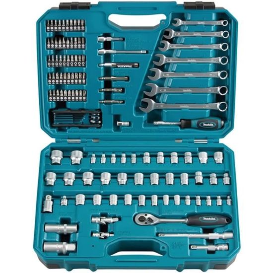 Jeu d'outils (221 pièces) en coffret MAKITA - E10883 : : Bricolage