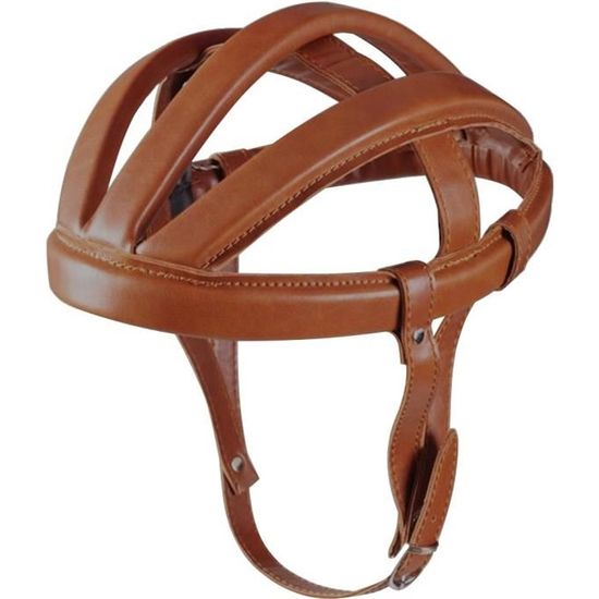 Casque velo cuir vintage store